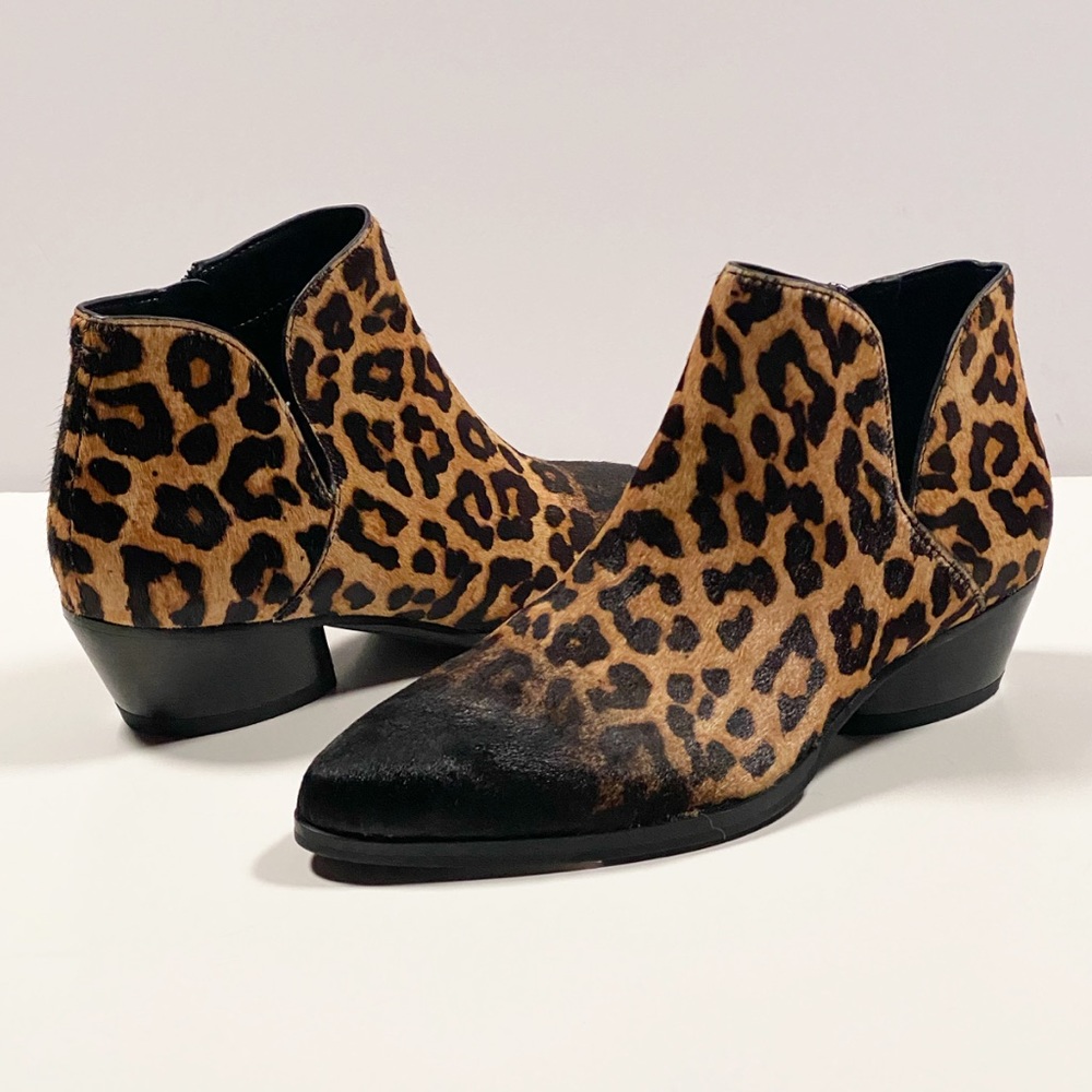 Franco Sarto Shellson Calf Hair Ankle Bootie